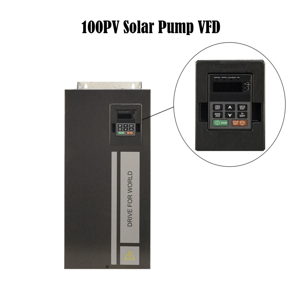 IDEEI QB100-PV Solar Pump Inverter 45–280kW MPPT 400V