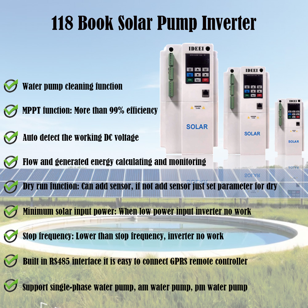 IDEEI 118 Book Solar Pump Inverter 0.4–500kW MPPT AC/DC view 2