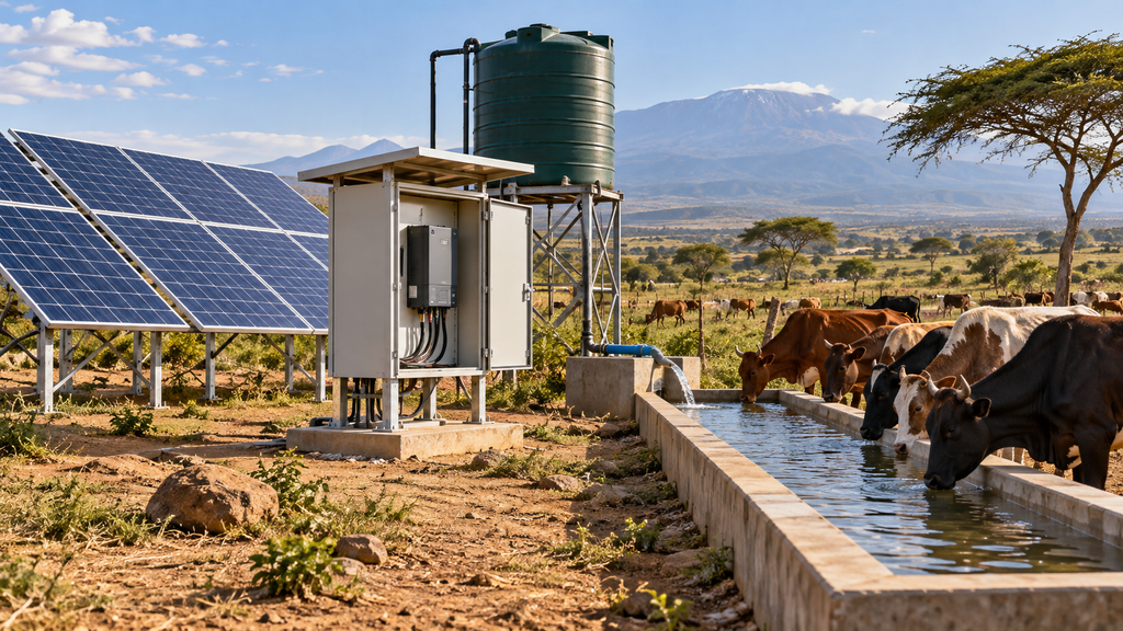 How to Choose a 5.5kW Outdoor Solar Pump Inverter for a Livestock Farm in Tanzania