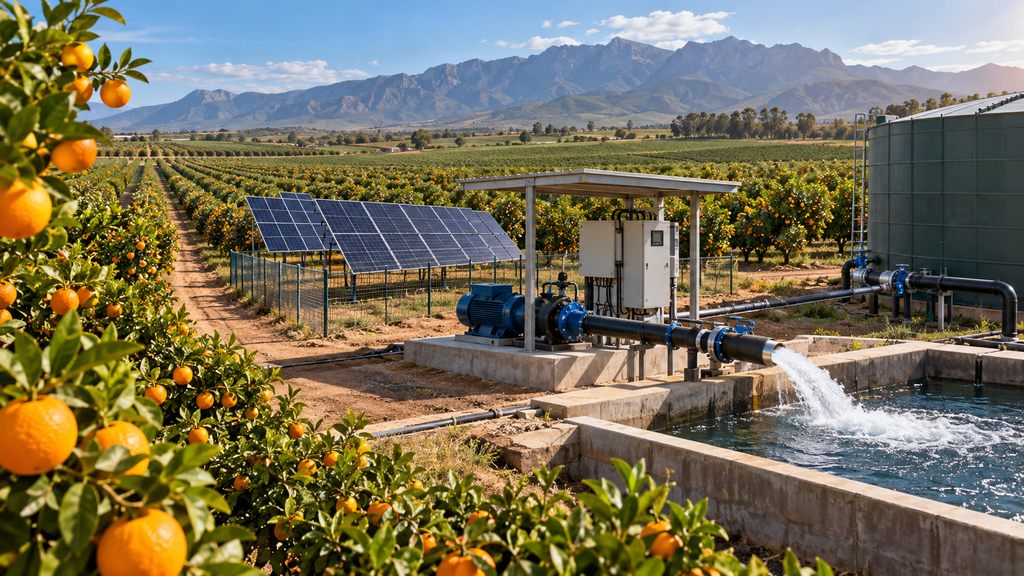 How to Select a 30kW Solar Irrigation Pump Inverter for a Citrus Farm in South Africa