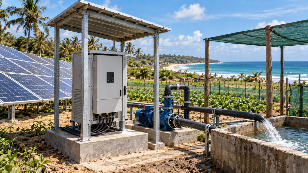 How to Protect a 7.5kW Solar Pump Inverter in a Coastal Installation in Mozambique