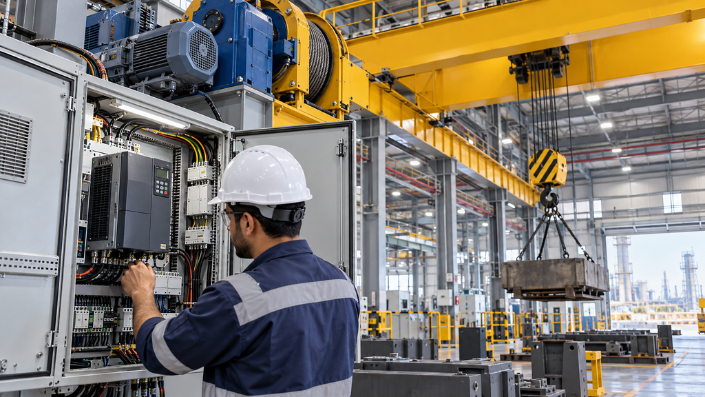 How to Select a 15kW Crane VFD for an Industrial Lifting Project in Kuwait